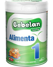 БЕБЕЛАН ЛАКТА АЛИМЕНТА 1 МЛЯКО 0-6М. 400ГР.