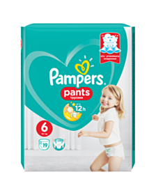 ПАМПЕРС АКТИВ БЕЙБИ ГАЩИ XL CP 6 /16+кг/ Х 19 БР