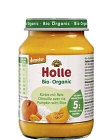 HOLLE ДЕМЕТЕР 2928 БИО ПЮРЕ ТИКВА С ОРИЗ 190ГР