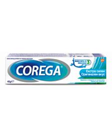 КОРЕГА ФИКСИРАЩ КРЕМ ЗА ПРОТЕЗИ EXTRA STRONG 40ГР
