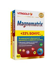 ВИТАГОЛД МАГНЕМАТРИКС КАПС. Х 60+20