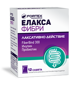 ЕЛАКСА ФИБРИ САШЕ Х 12 ФОРТЕКС