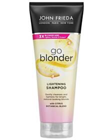 ДЖОН ФРИДА GO BLONDER ИЗСВЕТЛЯВАЩ ШАМПОАН ЗА РУСА КОСА 250МЛ