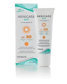 СИНХРОЛАЙН АКНИКЕЪР СЛЪНЦЕЗАЩИТНА ЕМУЛСИЯ SPF 30 ЗА СКЛОННА КЪМ АКНЕ КОЖА 50МЛ