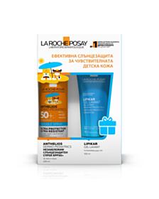 ЛРП КОМПЛЕКТ АНТЕЛИОС SPF50+ СПРЕЙ ДЕТСКИ 200МЛ+ЛАВАНТ ДУШ ГЕЛ 100МЛ 7647 B 