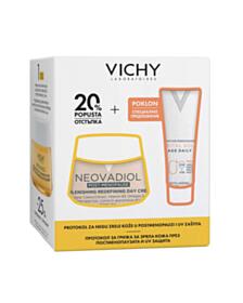 ВИШИ КОМПЛЕКТ НЕОВАДИОЛ ПОСТ-МЕНОПАУЗА ДНЕВЕН КРЕМ 50МЛ+SOLEIL SPF50+ UV-AGE ФЛУИД 15МЛ B