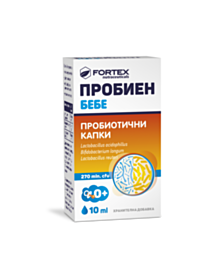 ПРОБИЕН БЕБЕ КАПКИ 10МЛ ФОРТЕКС %