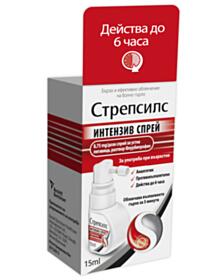 СТРЕПСИЛС ИНТЕНЗИВ СПРЕЙ 8,75МГ 15МЛ