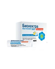 ХЕРМЕС БИОЛЕКТРА МАГНЕЗИЙ ФОРТИСИМУМ ЕФФ.ТАБЛ. 365МГ Х 20
