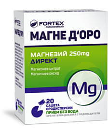 МАГНЕ ДОРО ДИСП. САШЕ 250МГ Х 20 ФОРТЕКС