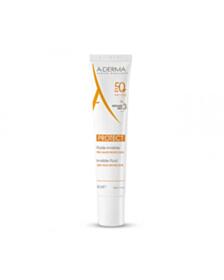 А-ДЕРМА СЛЪНЦЕ ФЛУИД НЕВИДИМ SPF50+ 40МЛ  В