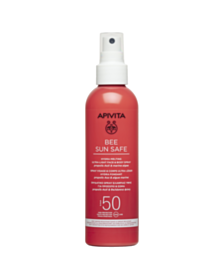 АПИВИТА СЪН ХИДРАТИРАЩ СПРЕЙ С УЛТРА ЛЕКА ТЕКСТУРА ЗА ЛИЦЕ И ТЯЛО SPF50 200МЛ.