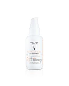 ВИШИ SOLEIL SPF50+ UV-AGE ТОНИРАН ФЛУИД ЗА ЛИЦЕ ПРОТИВ ФОТОСТАРЕЕНЕ 40МЛ  5265 B