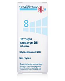 ШУСЛЕРОВА СОЛ N   8 НАТРИУМ ХЛОРАТУМ Х   80