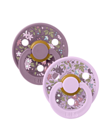 БИБС БИБЕРОНИ LIBERTY COLOUR CHAMOMILE LAWN VIOLET SKY MIX КАУЧУК 0-6M X 2 11012101