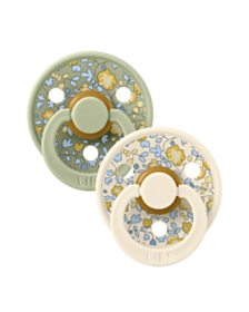 БИБС БИБЕРОНИ LIBERTY COLOUR ELOISE,SAGE MIX КАУЧУК 6-18М X 2 12011103
