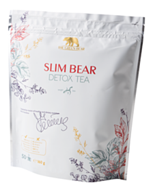 THE GREEN BEAR SLIM BEAR ЧАЙ ЗА ОТСЛАБВАНЕ И ДЕТОКС 160ГР