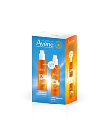 АВЕН СЛЪНЦЕ КОМПЛЕКТ СПРЕЙ ЗА ВЪЗРАСТНИ  SPF30 200 МЛ+СПРЕЙ ЗА ДЕЦА SPF50+ 200МЛ