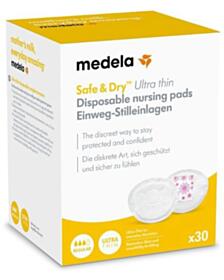 МЕДЕЛА ПОДПЛЪНКИ ЗА КЪРМА SAFE&DRY ULTRA THIN 30БР 101037038