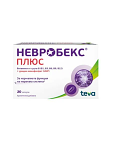 НЕВРОБЕКС ПЛЮС КАПС. Х 20 