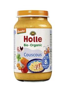 HOLLE ДЕМЕТЕР 6705 БИО ПЮРЕ ЗЕЛЕНЧУЦИ С ПИЛЕ И КУСКУС 220ГР