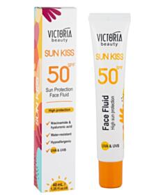 ВИКТОРИЯ БЮТИ SUN KISS SPF50 ФЛУИД ЗА ЛИЦЕ 40МЛ 0770456