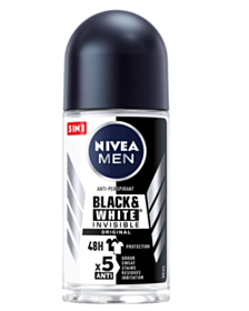 НИВЕА ДЕЗОДОРАНТ РОЛ-ОН МЪЖКИ INVISIBLE ON BLACK&WHITE 50МЛ 82245 А