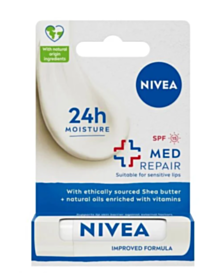 НИВЕА БАЛСАМ ЗА УСТНИ MED PROTECT SPF15 4.8gr 85063 А