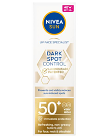 НИВЕА СЪН SPF50+ ЛУМИНОС СЛЪНЦЕЗАЩИТЕН ПРОТИВ ПИГМЕНТНИ ПЕТНА 50МЛ  98322