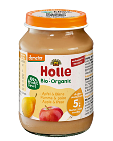 HOLLE  ДЕМЕТЕР 0849 БИО ПЮРЕ ЯБЪЛКА И КРУША 5М+ 190ГР