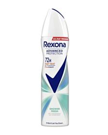 РЕКСОНА ADVANCED ДЕЗОДОРАНТ СПРЕЙ ДАМСКИ SHOWER FRESH 150МЛ