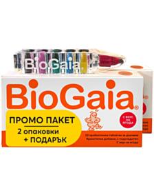 БИОГАЙА КОМПЛЕКТ ТАБЛ. ЗА ДЪВЧЕНЕ 2 Х 10 + ПОДАРЪК ПАСТЕЛИ