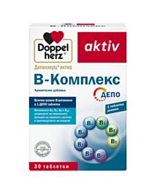 ДОПЕЛХЕРЦ АКТИВ В-КОМПЛЕКС ТАБЛ. Х 30