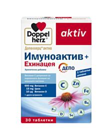 ДОПЕЛХЕРЦ ИМУНОАКТИВ + ЕХИНАЦЕЯ ДЕПО ТАБЛ Х 30 