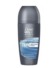 ДАВ ADVANCED ДЕЗОДОРАНТ РОЛ-ОН МЪЖКИ CLEAN COMFORT 50МЛ 