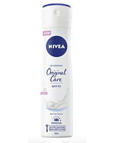 НИВЕА ДЕЗОДОРАНТ СПРЕЙ ДАМСКИ ORIGINAL CARE 150МЛ 84168