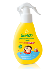 БОЧКО СЛЪНЦЕЗАЩИТЕН СПРЕЙ SPF50 150МЛ В