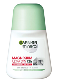 ГАРНИЕ ДЕЗОДОРАНТ РОЛ-ОН ДАМСКИ MAGNESIUM ULTRA DRY 50МЛ