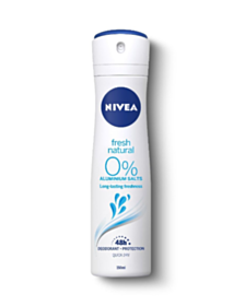 НИВЕА ДЕЗОДОРАНТ СПРЕЙ ДАМСКИ FRESH NATURAL 150МЛ/ 81601