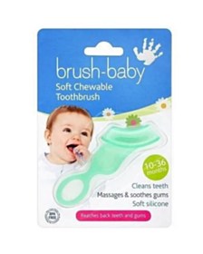 BRUSH BABY ЧЕСАЛКА ЗА ЗЪБИ МАСАЖОР 10-36М A