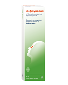 ИНФЛУНАЗАЛ СПРЕЙ ЗА НОС 20МЛ