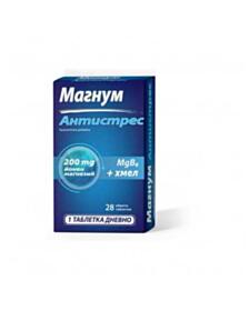 МАГНУМ АНТИСТРЕС ТАБЛ. Х 28 НАТУРПРОДУКТ