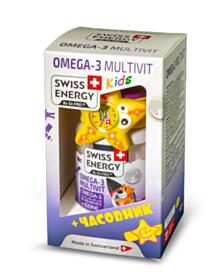 СУИС ЕНЕРДЖИ КИДС ОМЕГА 3 МУЛТИВИТ X 30