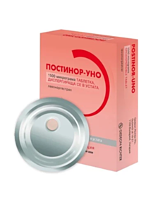 ПОСТИНОР-УНО ДИСПЕР. ТАБЛ. 1500МКГ Х 1