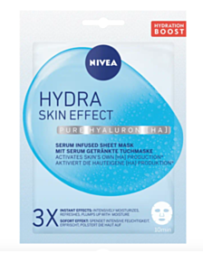 НИВЕА HYDRA SKIN EFFECT ЛИСТ МАСКА