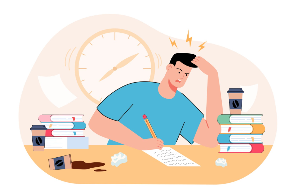 напрежение по време на работа