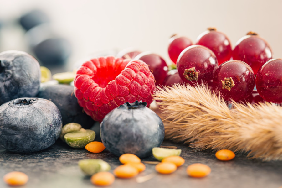 горски плодове и хранителнии добавки с флавоноиди